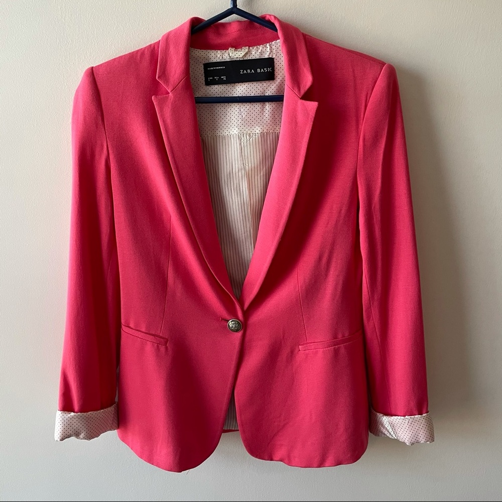 Pink Zara Jacket / Blazer